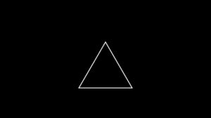 motion graphic triangle