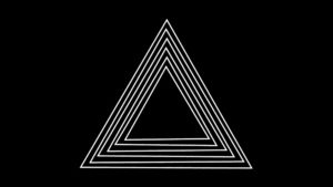 motion graphic triangle
