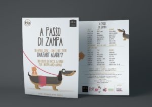 locandina e volantini a passo di zampa