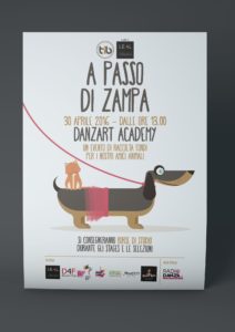 locandina e volantini a passo di zampa