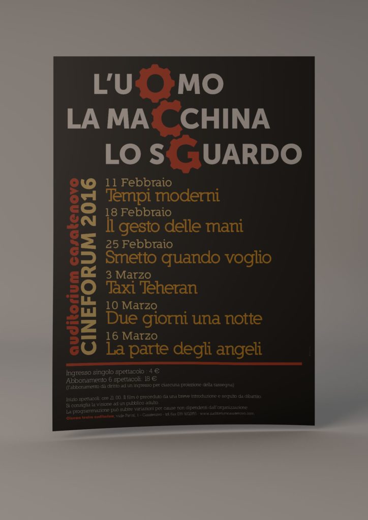 Locandina Cineforum 2016